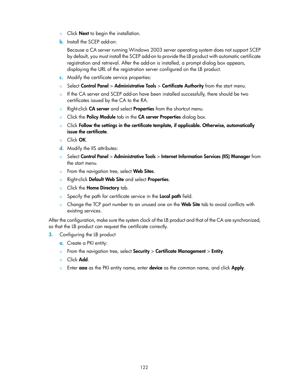 H3C Technologies H3C SecBlade LB Cards User Manual | Page 133 / 278