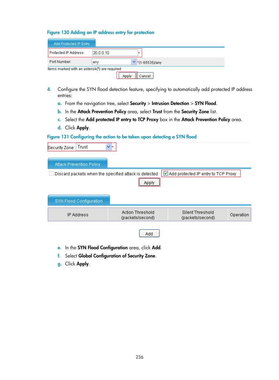 H3C Technologies H3C SecBlade LB Cards User Manual | Page 247 / 278