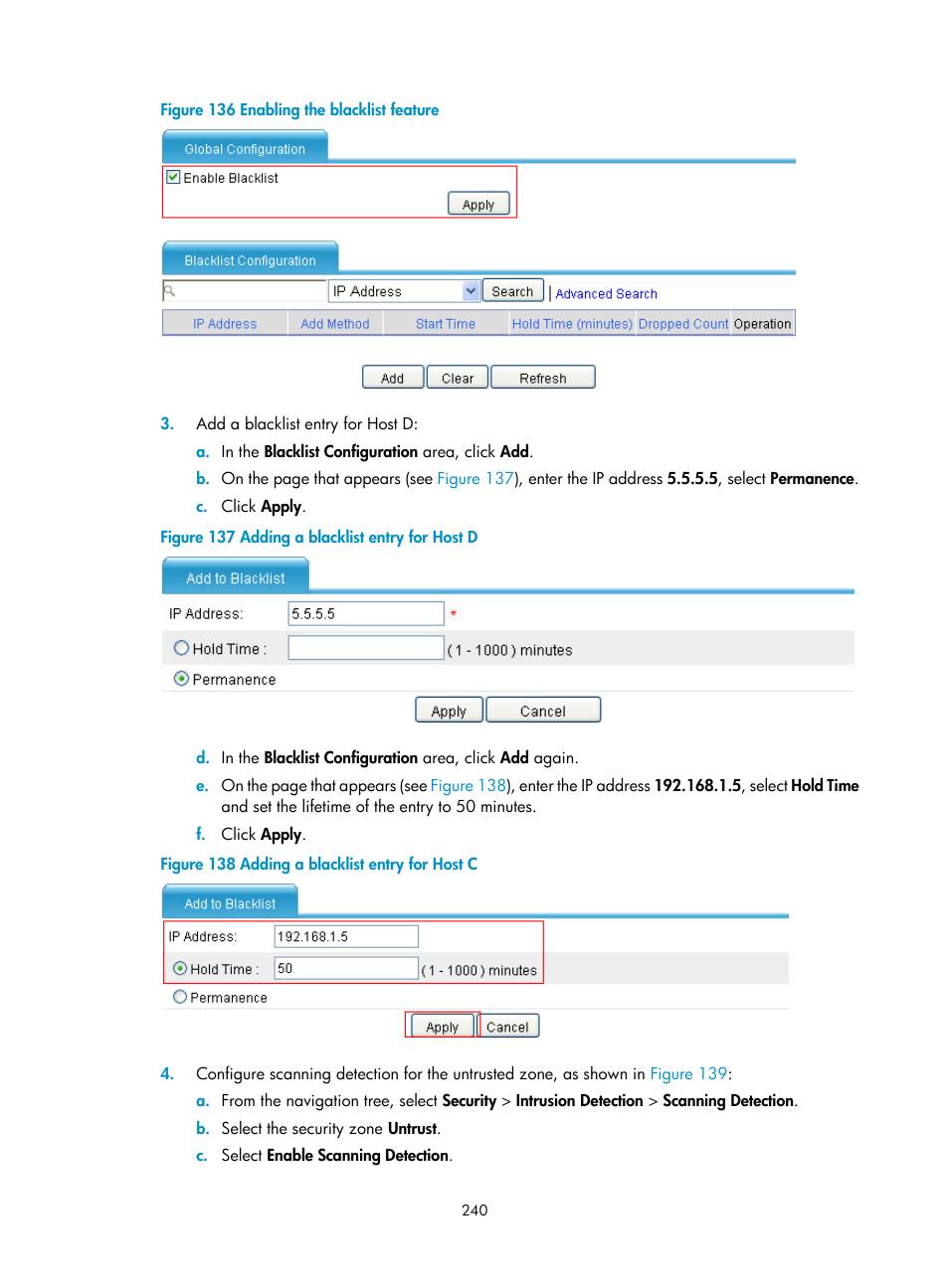 H3C Technologies H3C SecBlade LB Cards User Manual | Page 251 / 278