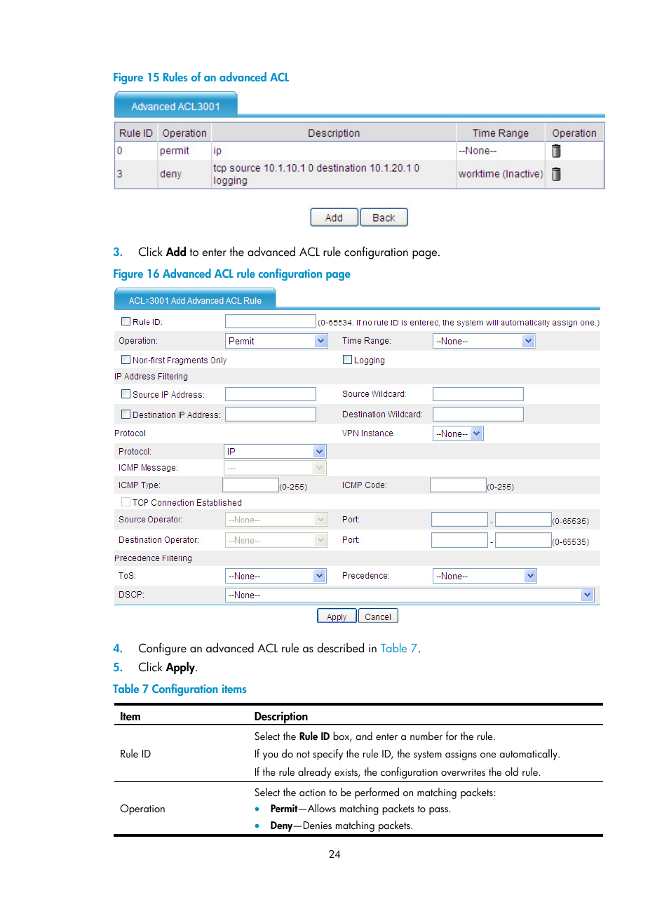 H3C Technologies H3C SecBlade LB Cards User Manual | Page 35 / 278