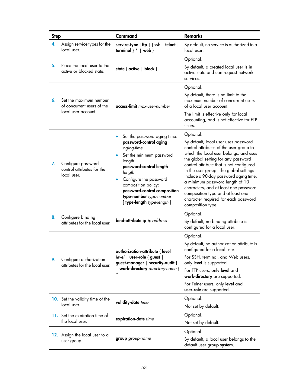 H3C Technologies H3C SecBlade LB Cards User Manual | Page 64 / 278