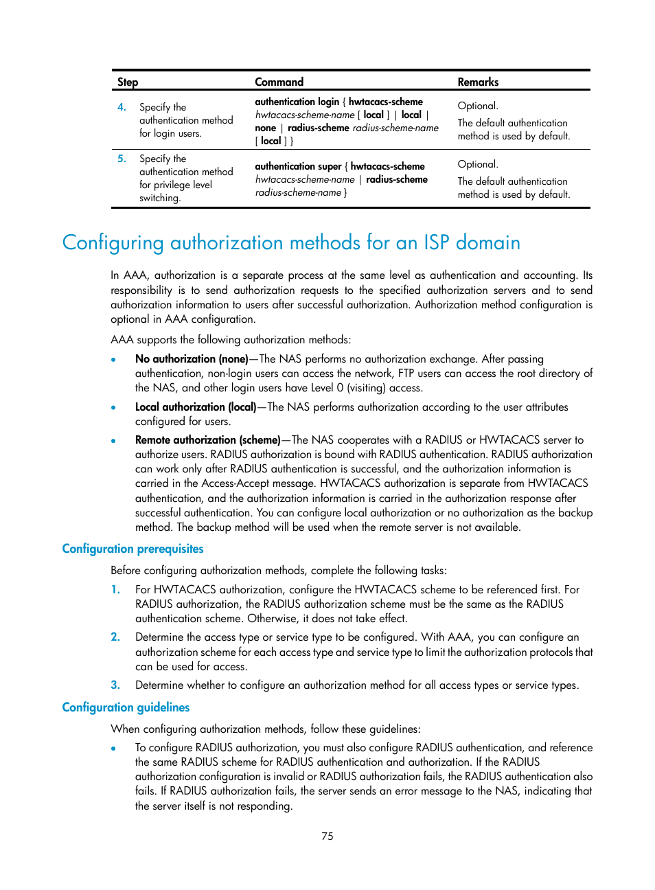 Configuration prerequisites, Configuration guidelines | H3C Technologies H3C SecBlade LB Cards User Manual | Page 86 / 278