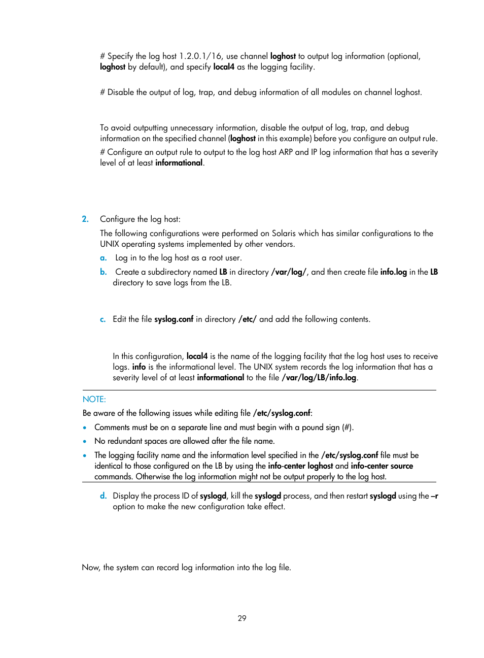 H3C Technologies H3C SecBlade LB Cards User Manual | Page 38 / 114