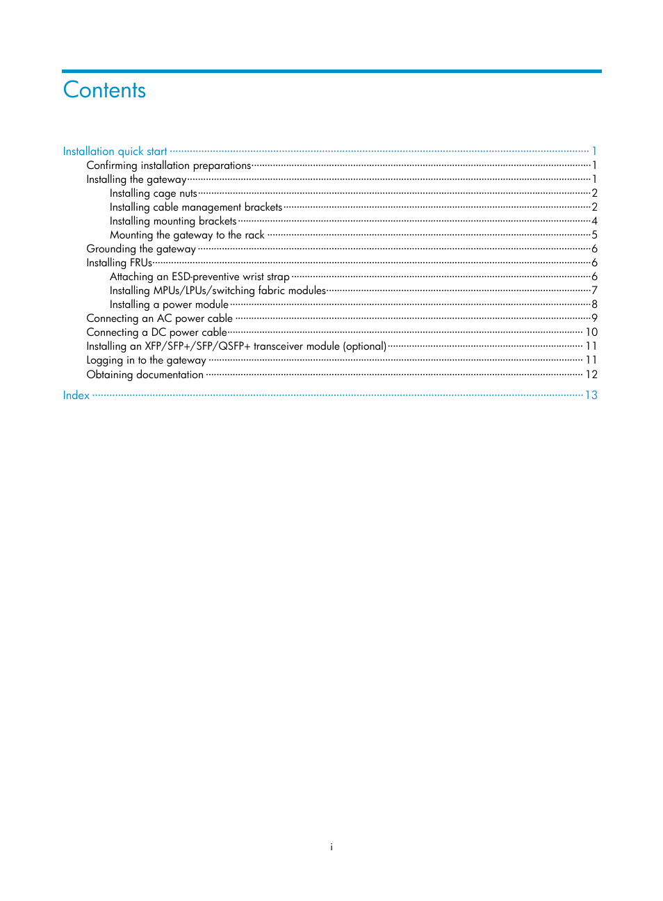 H3C Technologies H3C SecPath M9000 Series User Manual | Page 3 / 16