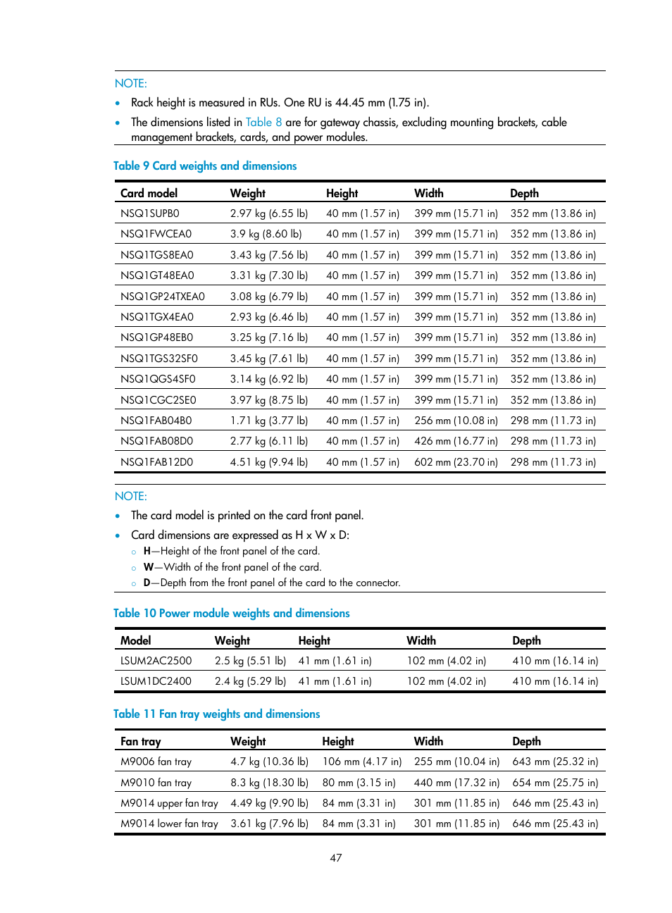 H3C Technologies H3C SecPath M9000 Series User Manual | Page 55 / 98