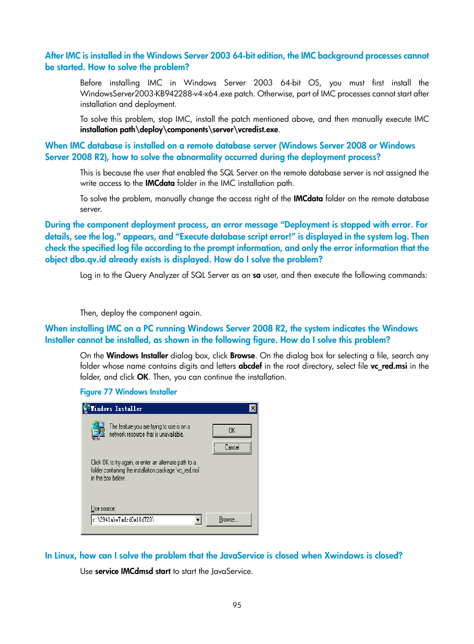 H3C Technologies H3C Intelligent Management Center User Manual | Page 102 / 104