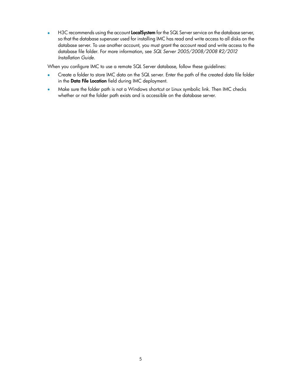 H3C Technologies H3C Intelligent Management Center User Manual | Page 12 / 104