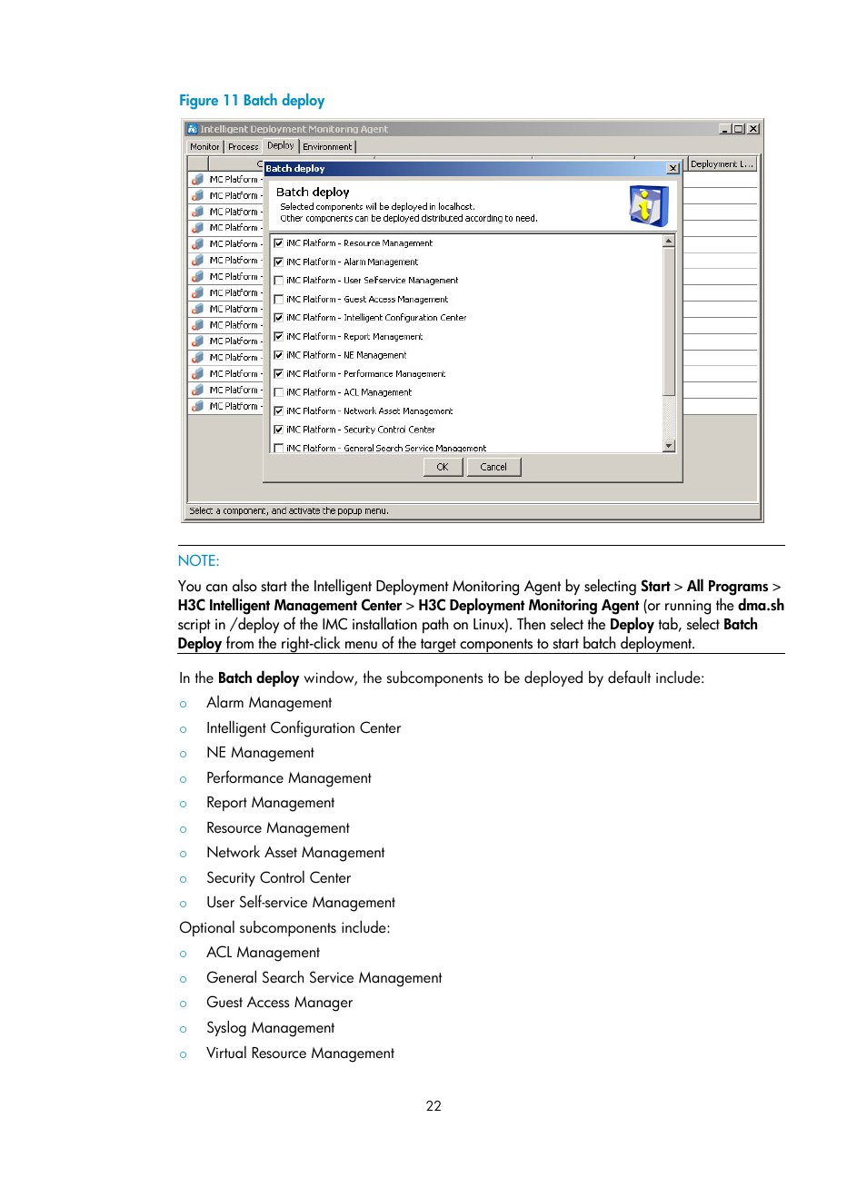 H3C Technologies H3C Intelligent Management Center User Manual | Page 29 / 104