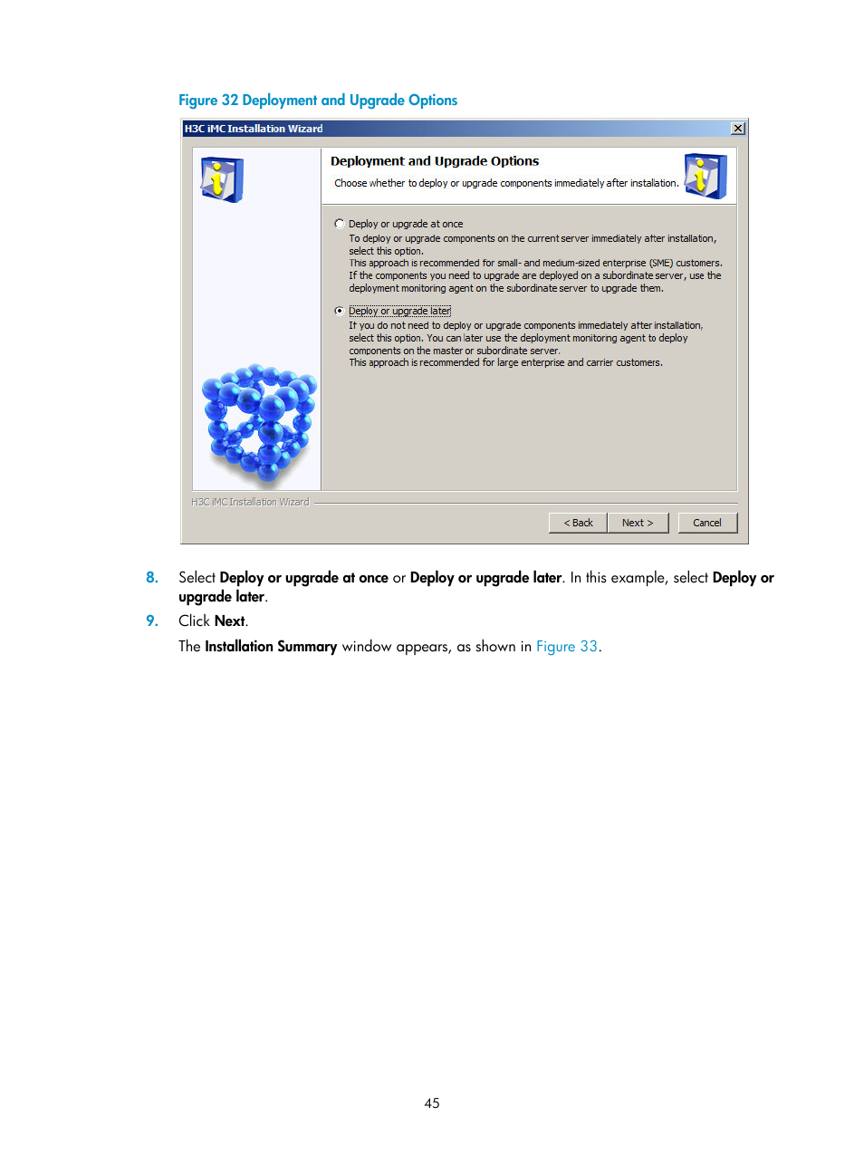 H3C Technologies H3C Intelligent Management Center User Manual | Page 52 / 121