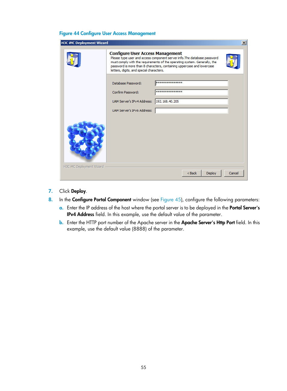 H3C Technologies H3C Intelligent Management Center User Manual | Page 62 / 121