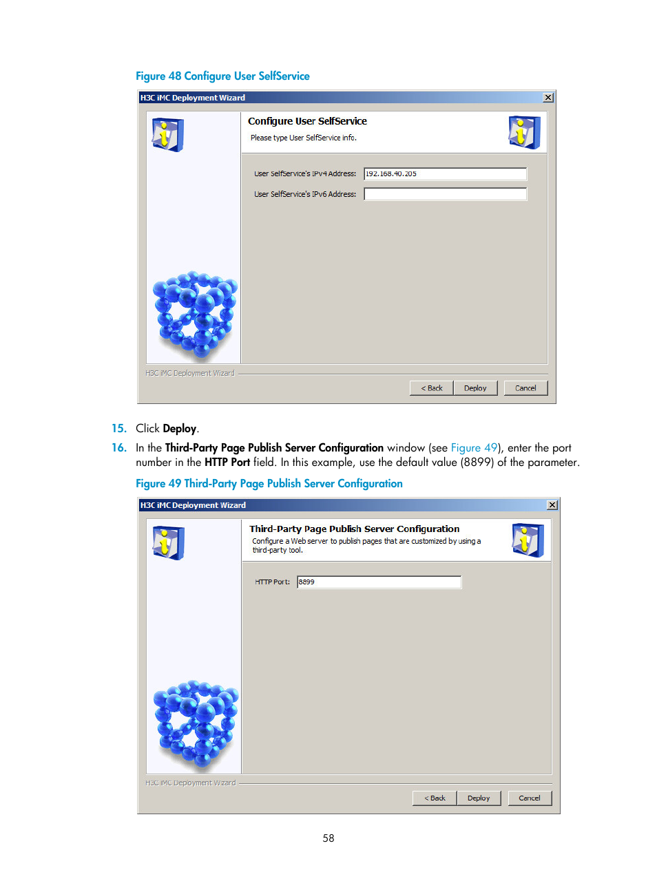 H3C Technologies H3C Intelligent Management Center User Manual | Page 65 / 121