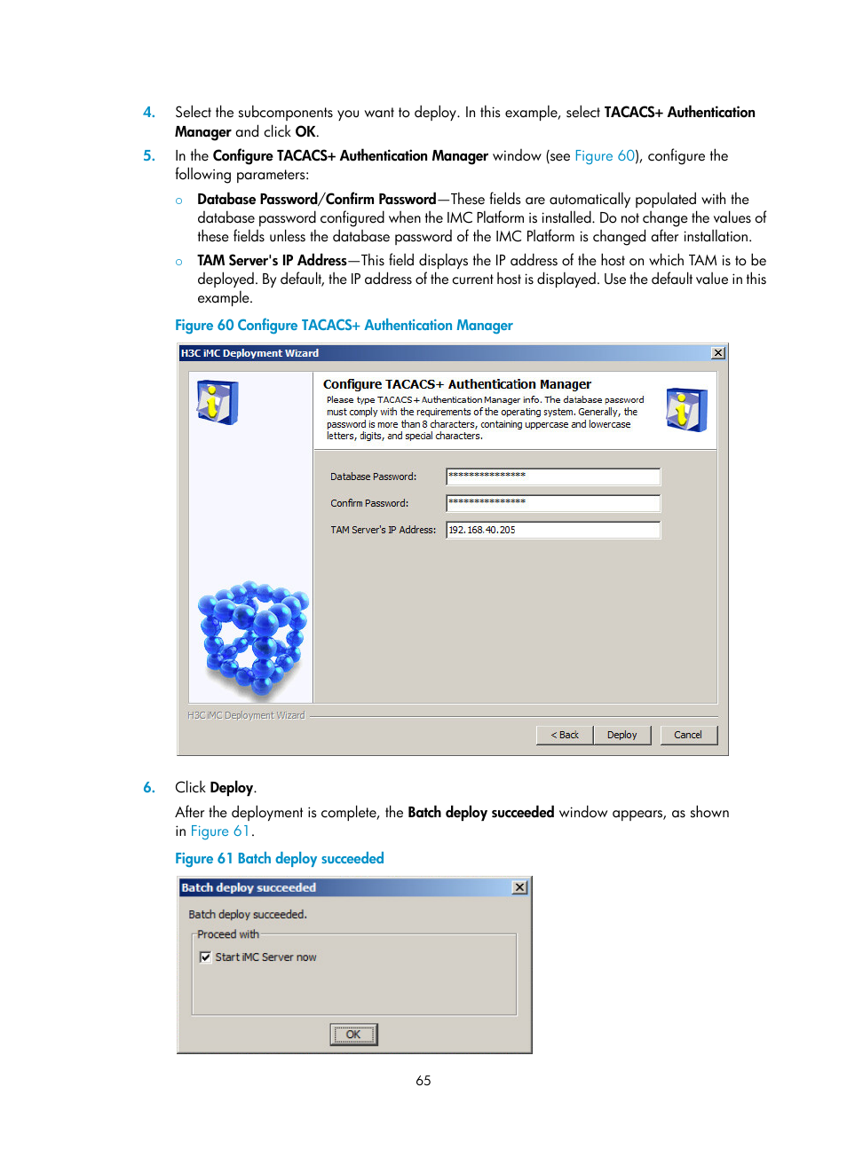 H3C Technologies H3C Intelligent Management Center User Manual | Page 72 / 121