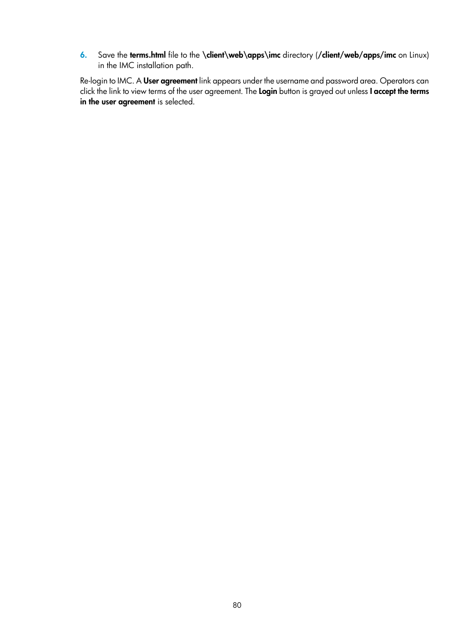 H3C Technologies H3C Intelligent Management Center User Manual | Page 87 / 121