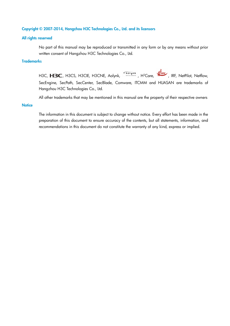 H3C Technologies H3C Intelligent Management Center User Manual | Page 2 / 12