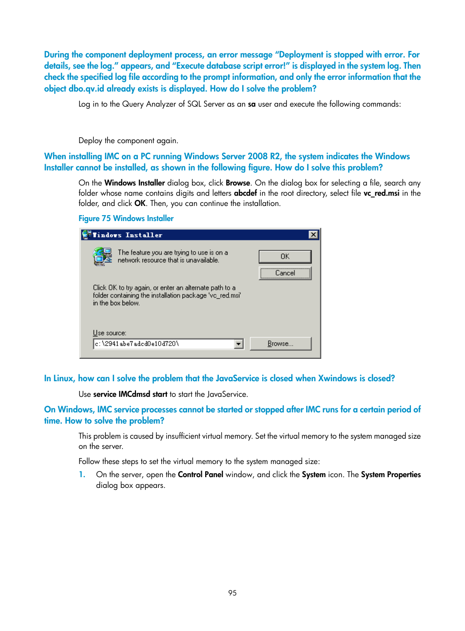 H3C Technologies H3C Intelligent Management Center User Manual | Page 102 / 104