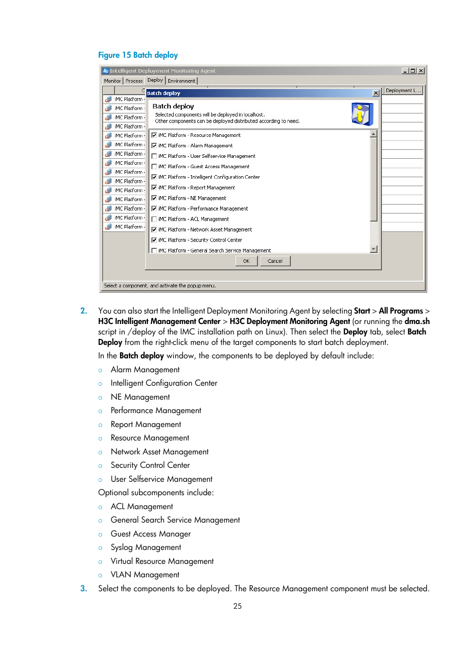 H3C Technologies H3C Intelligent Management Center User Manual | Page 32 / 104