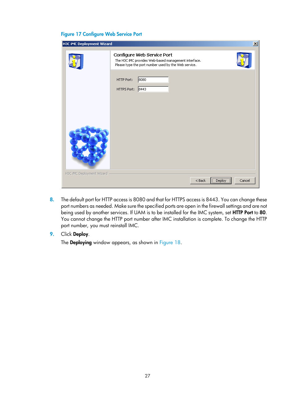 Figure 17 | H3C Technologies H3C Intelligent Management Center User Manual | Page 34 / 104