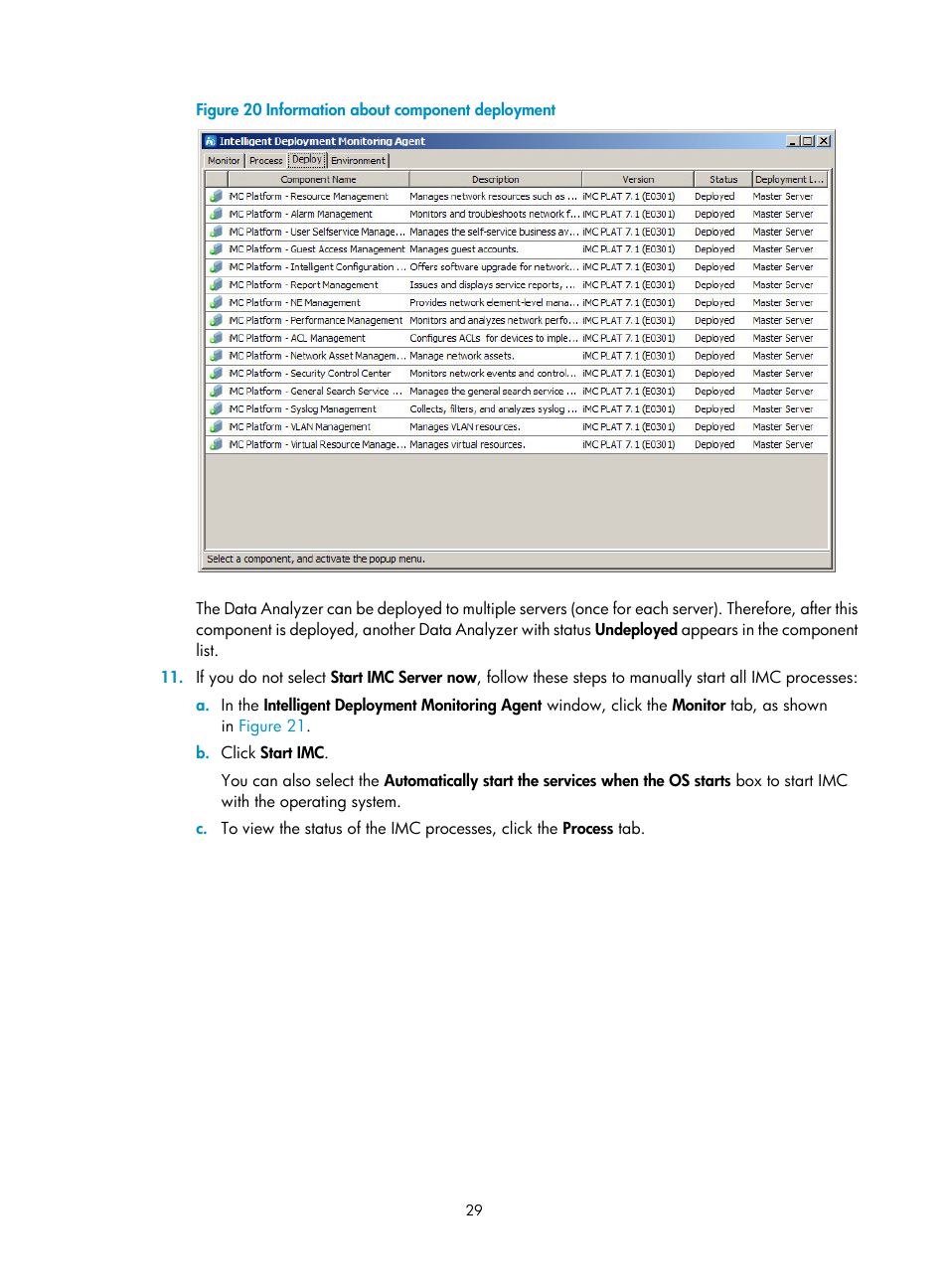 Figure 20 | H3C Technologies H3C Intelligent Management Center User Manual | Page 36 / 104