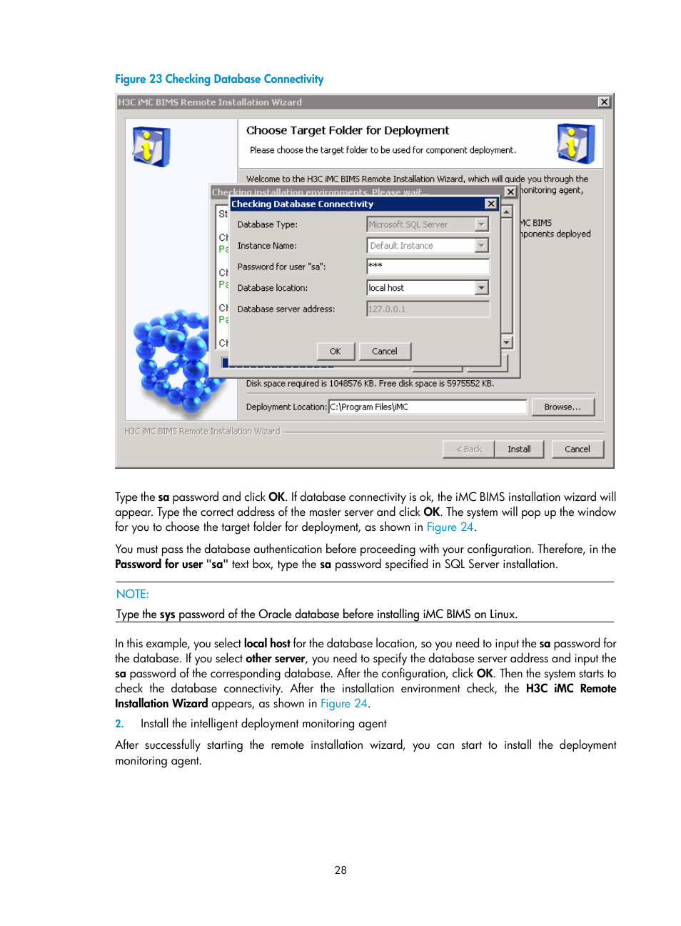 Figure 22, N in, Figure 23 | H3C Technologies H3C Intelligent Management Center User Manual | Page 33 / 50