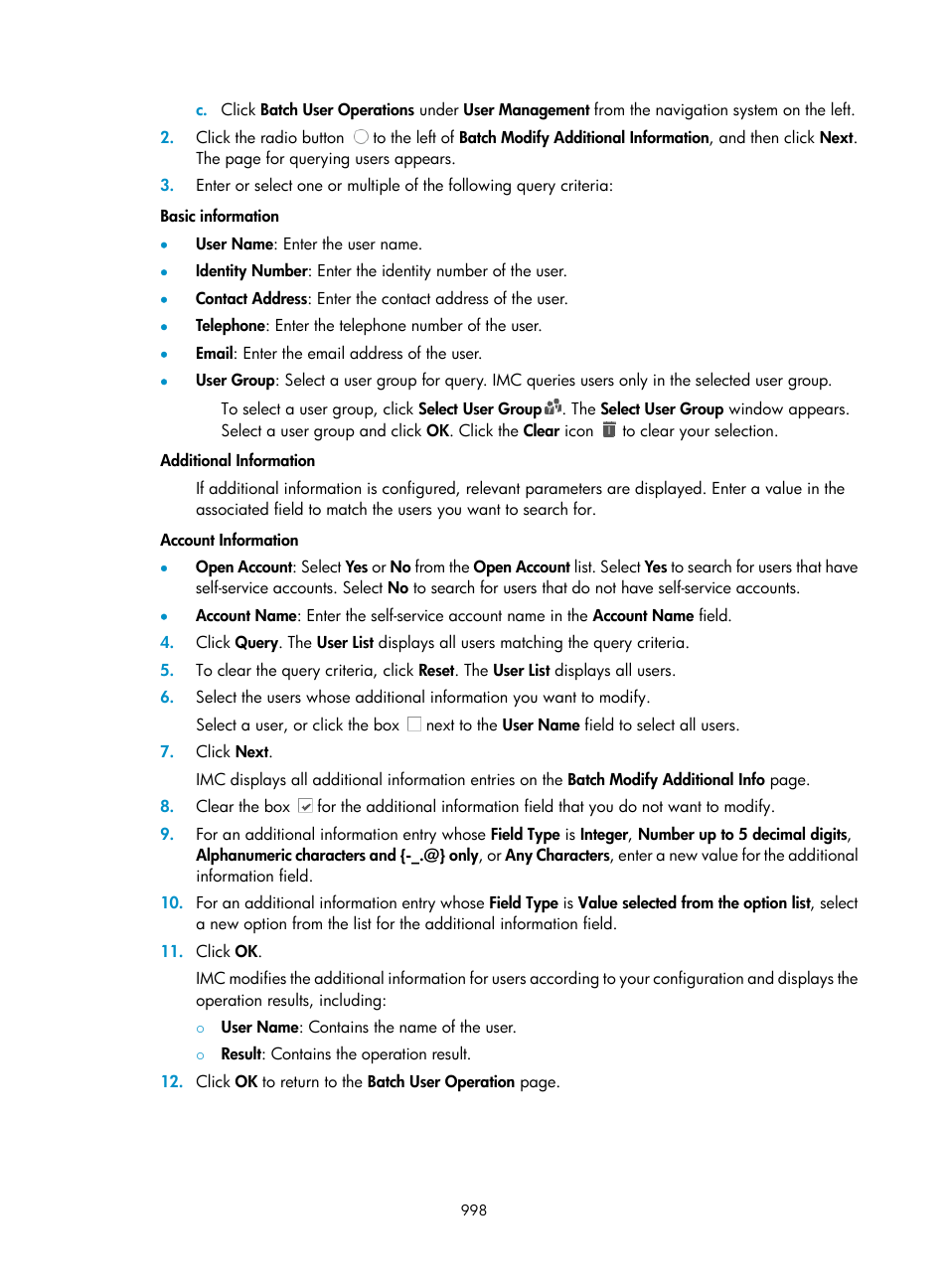 H3C Technologies H3C Intelligent Management Center User Manual | Page 1012 / 1065