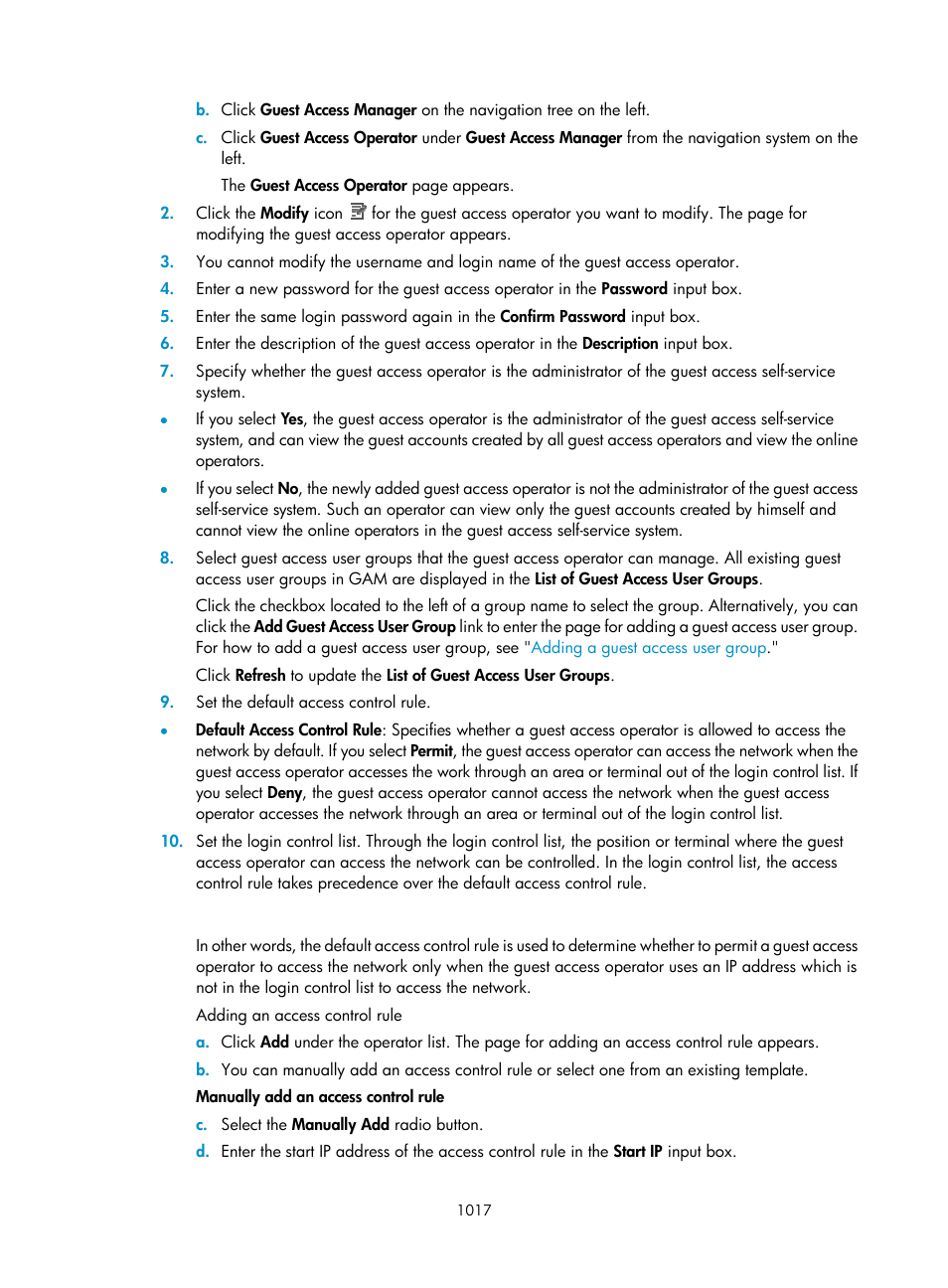 H3C Technologies H3C Intelligent Management Center User Manual | Page 1031 / 1065