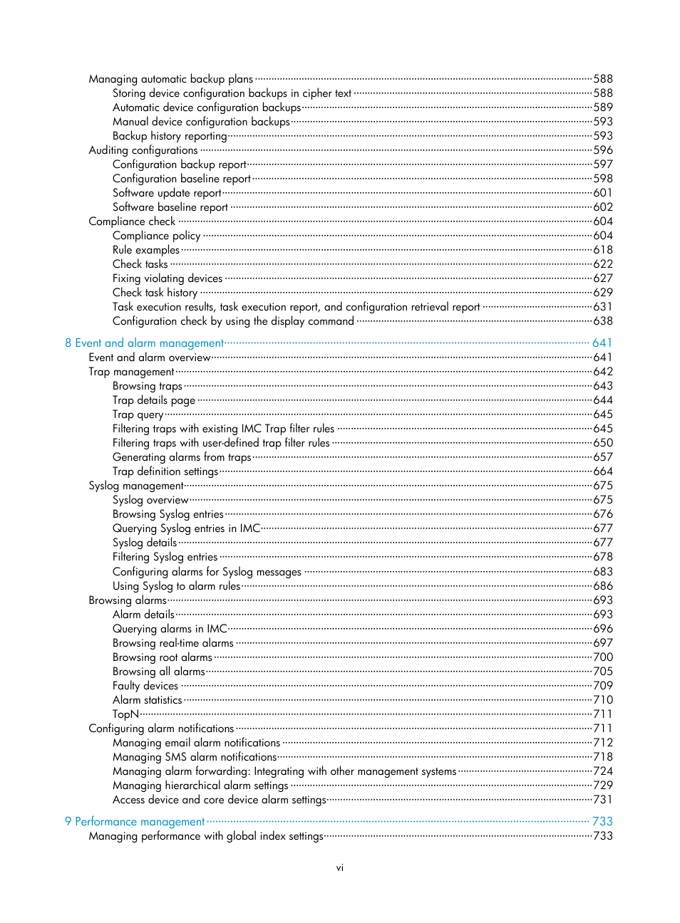 H3C Technologies H3C Intelligent Management Center User Manual | Page 11 / 1065