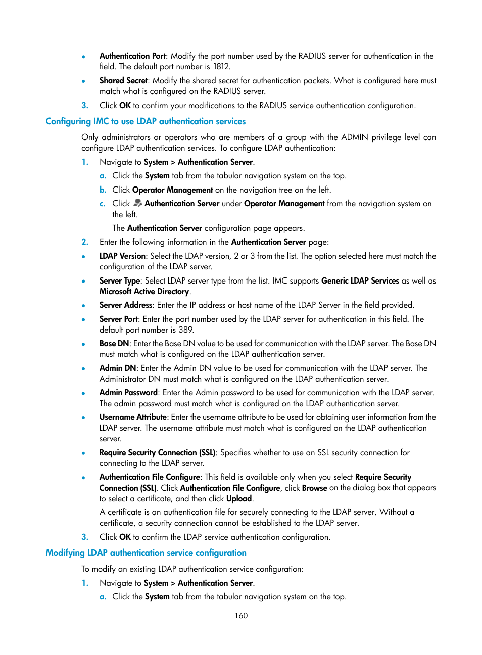 H3C Technologies H3C Intelligent Management Center User Manual | Page 174 / 1065