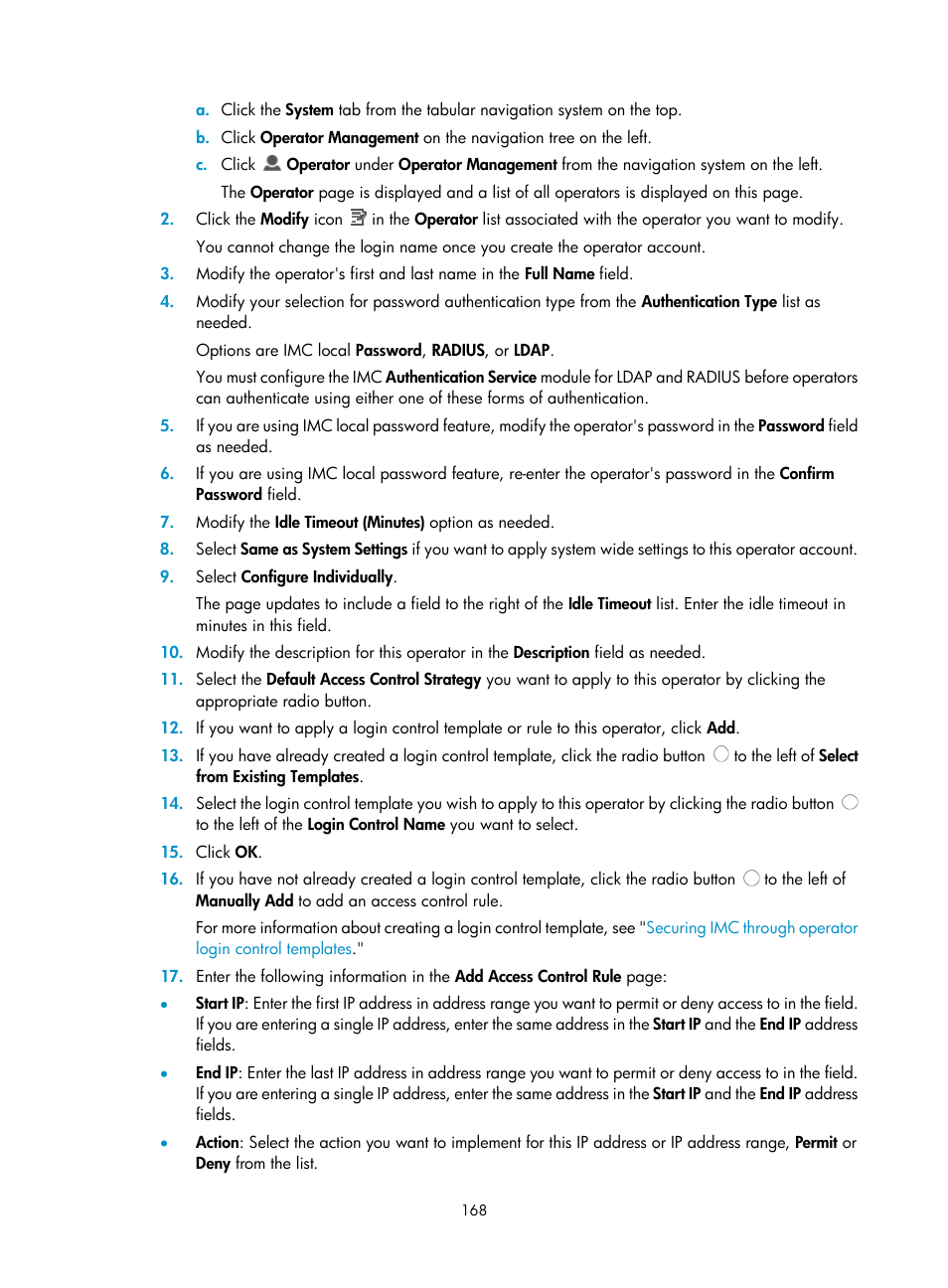 H3C Technologies H3C Intelligent Management Center User Manual | Page 182 / 1065