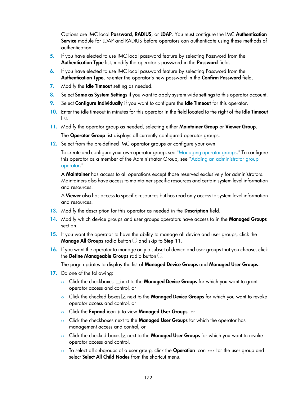 H3C Technologies H3C Intelligent Management Center User Manual | Page 186 / 1065