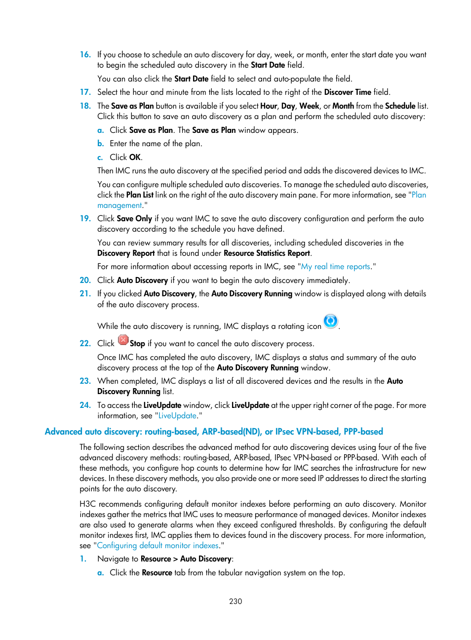 H3C Technologies H3C Intelligent Management Center User Manual | Page 244 / 1065