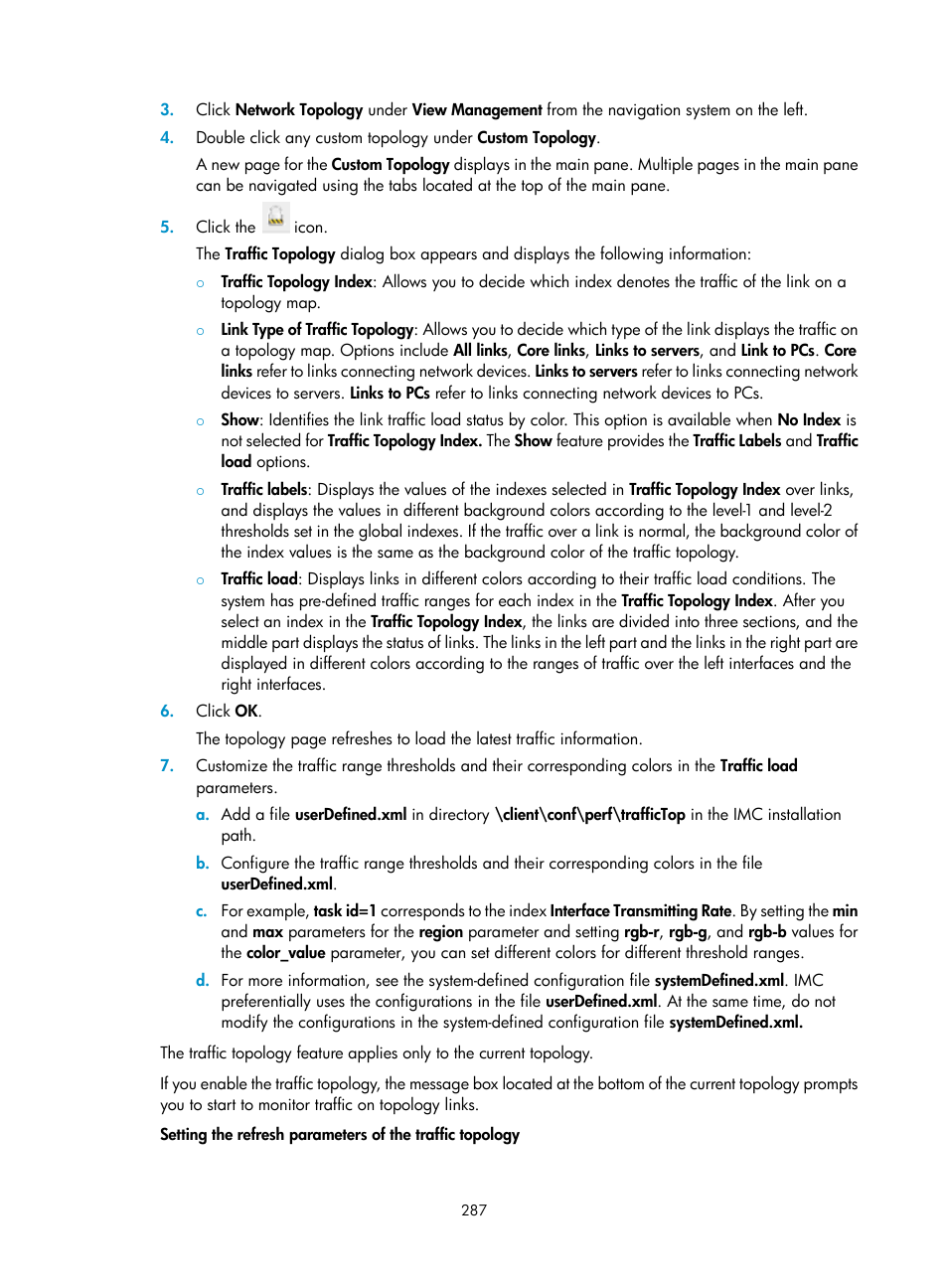 H3C Technologies H3C Intelligent Management Center User Manual | Page 301 / 1065