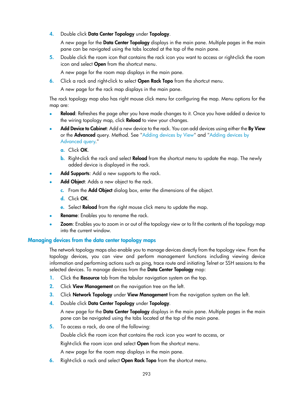 H3C Technologies H3C Intelligent Management Center User Manual | Page 307 / 1065