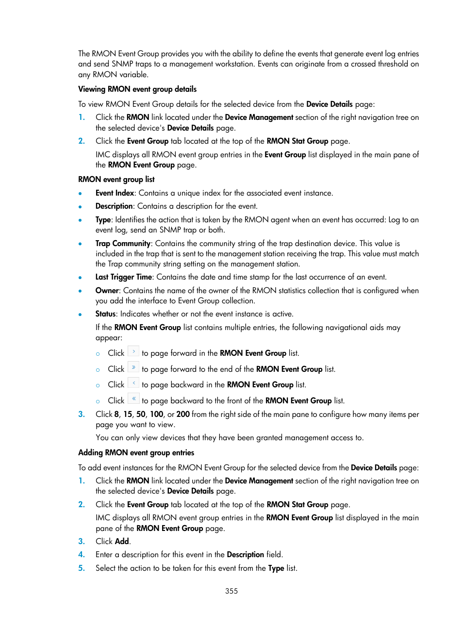 H3C Technologies H3C Intelligent Management Center User Manual | Page 369 / 1065