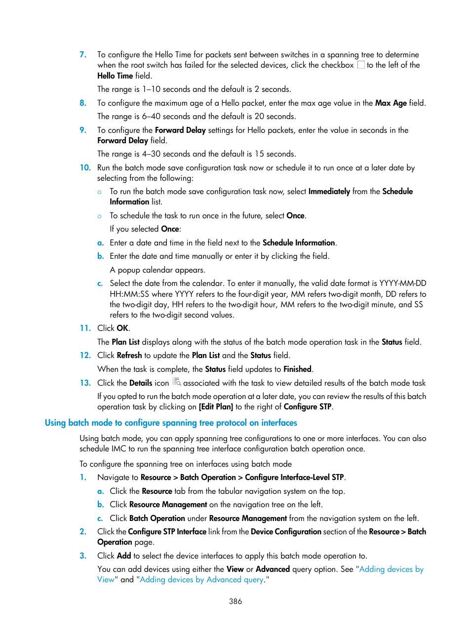 H3C Technologies H3C Intelligent Management Center User Manual | Page 400 / 1065