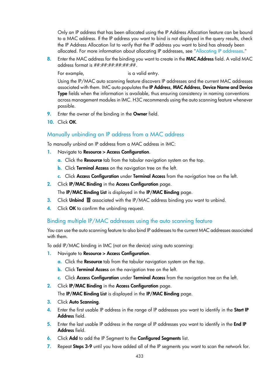 H3C Technologies H3C Intelligent Management Center User Manual | Page 447 / 1065