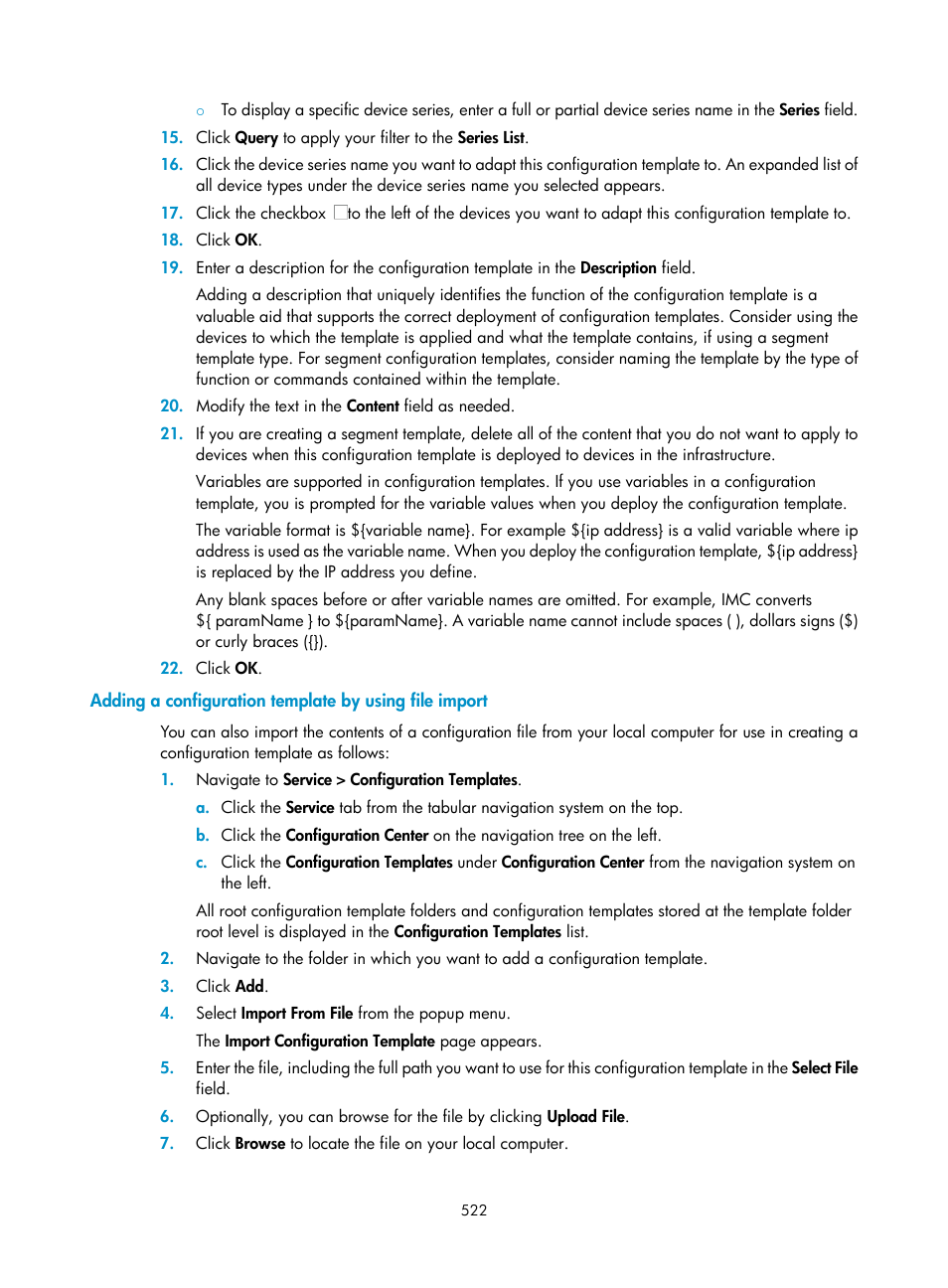 H3C Technologies H3C Intelligent Management Center User Manual | Page 536 / 1065