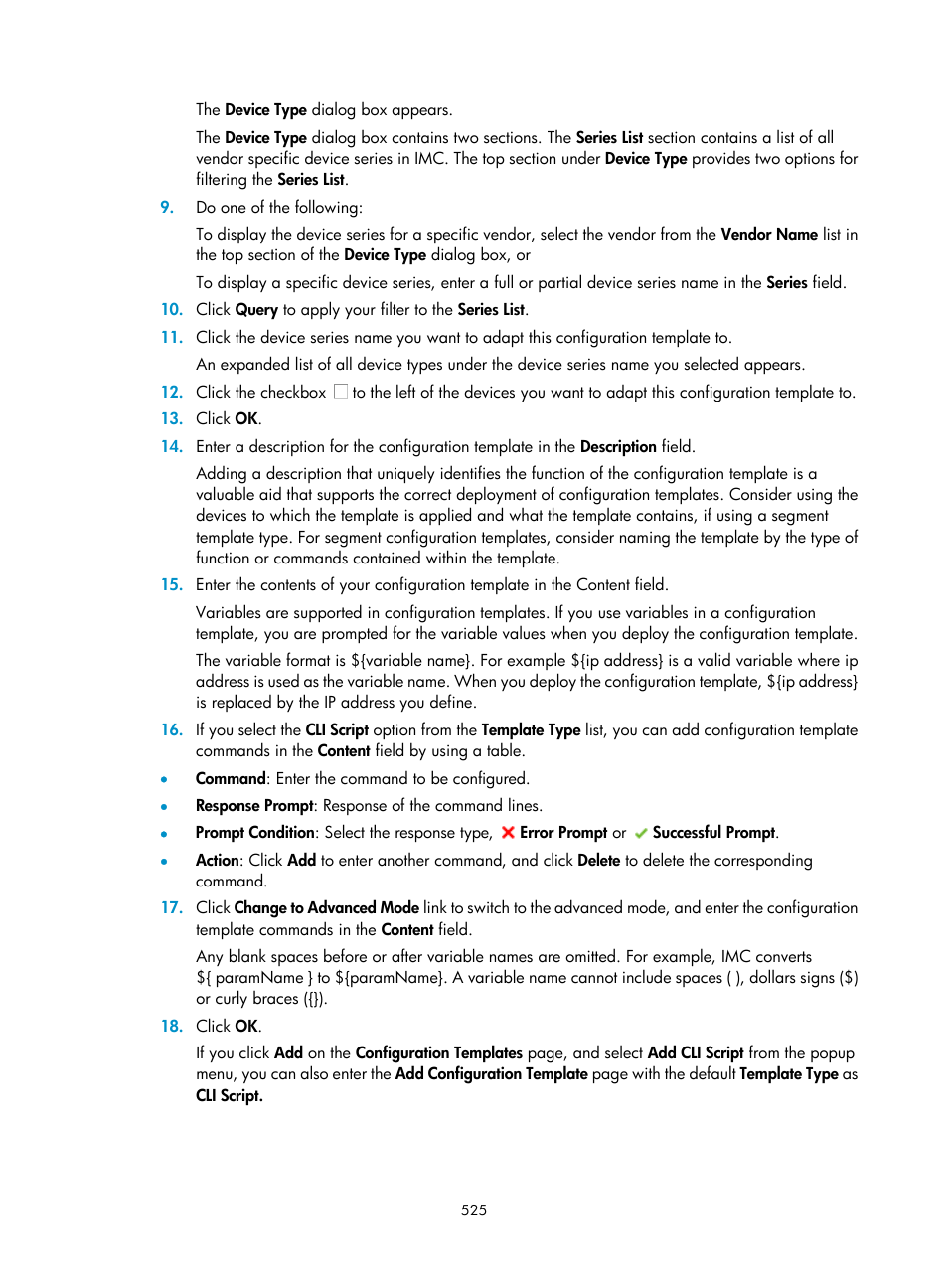 H3C Technologies H3C Intelligent Management Center User Manual | Page 539 / 1065