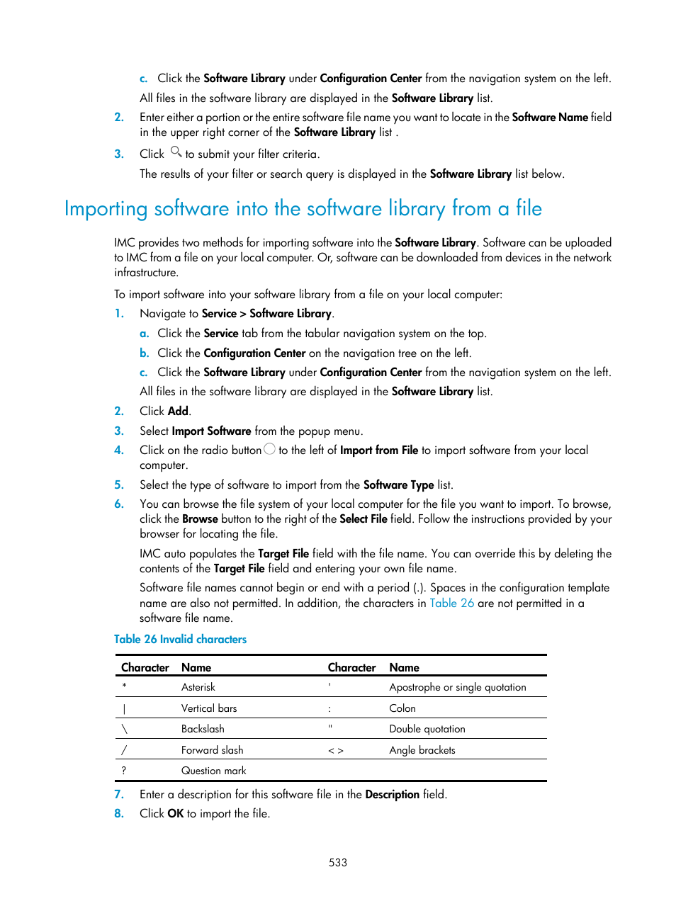 H3C Technologies H3C Intelligent Management Center User Manual | Page 547 / 1065