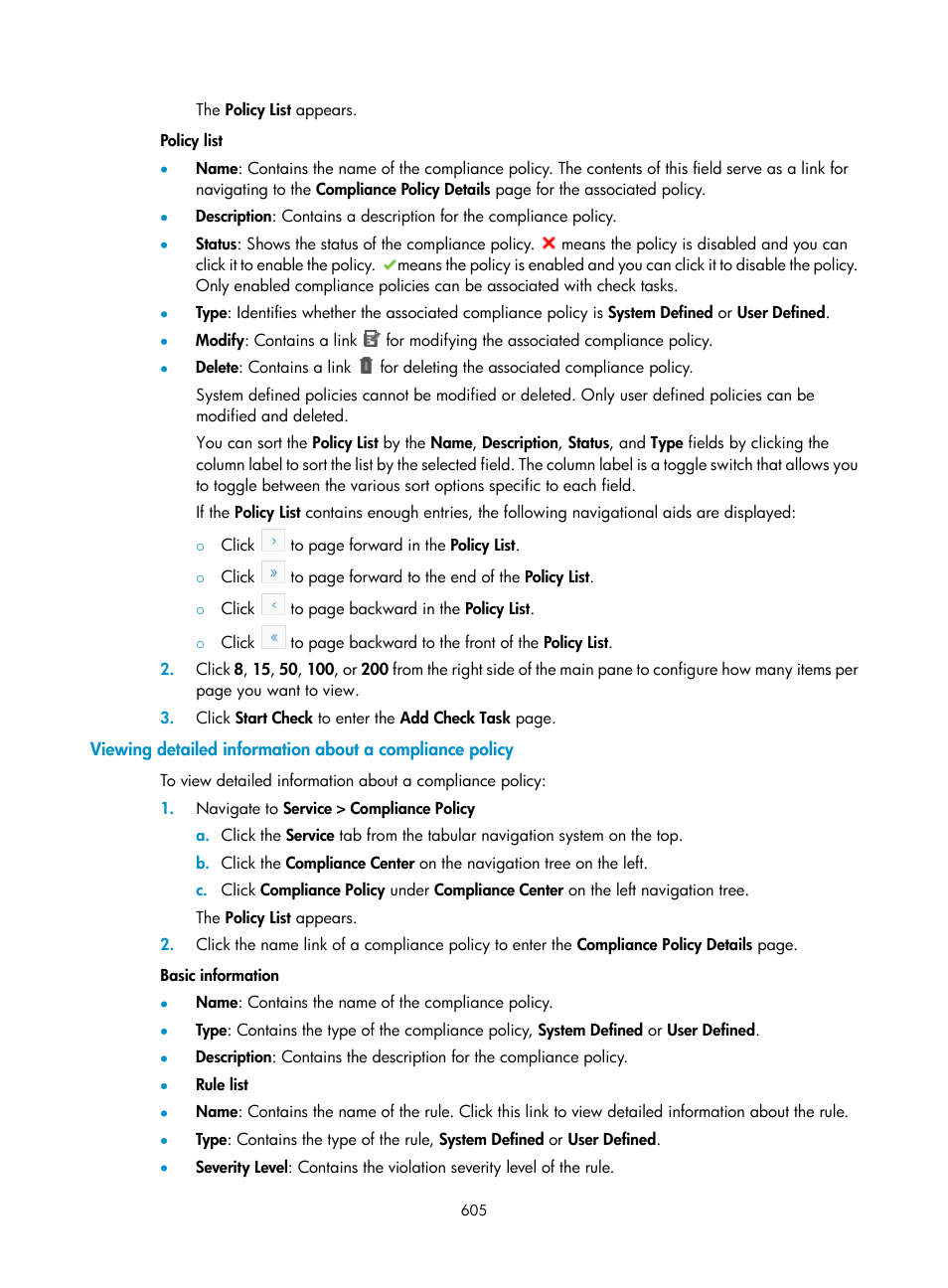 H3C Technologies H3C Intelligent Management Center User Manual | Page 619 / 1065