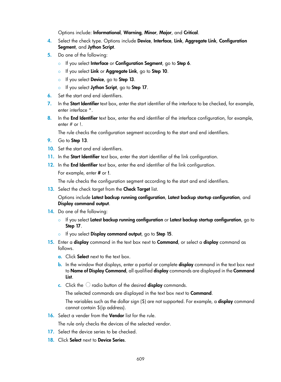 H3C Technologies H3C Intelligent Management Center User Manual | Page 623 / 1065