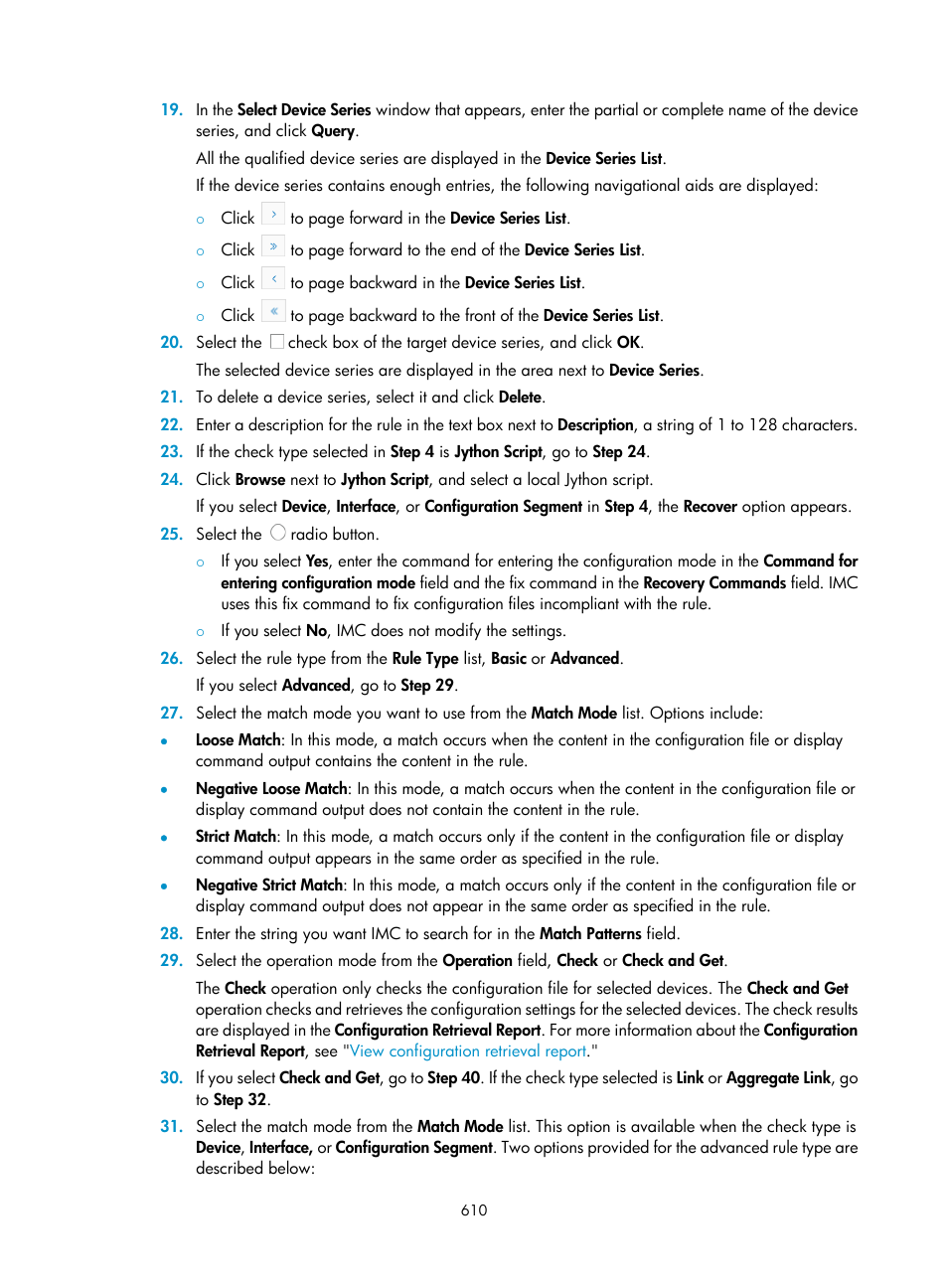 H3C Technologies H3C Intelligent Management Center User Manual | Page 624 / 1065