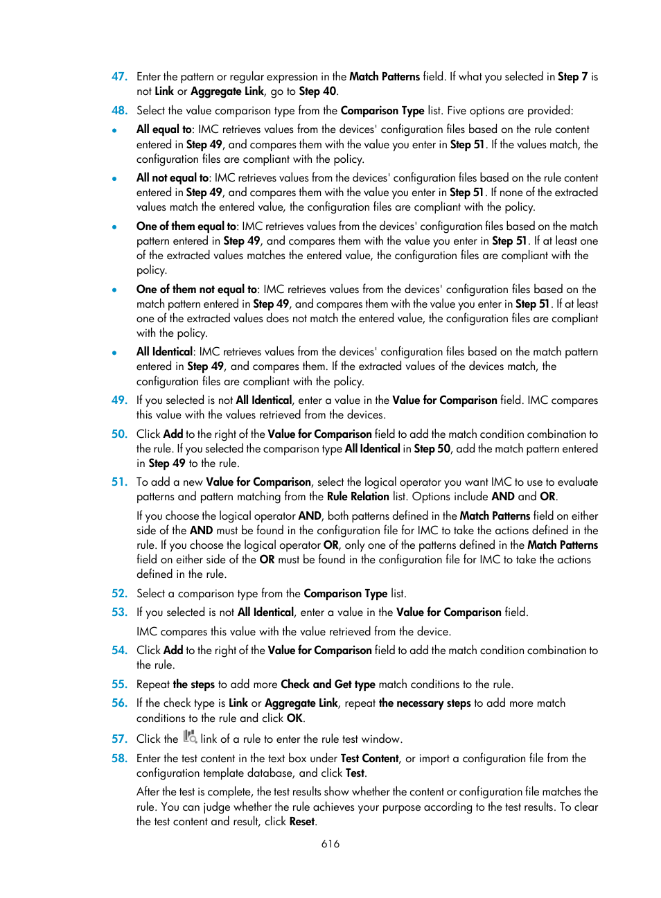 H3C Technologies H3C Intelligent Management Center User Manual | Page 630 / 1065