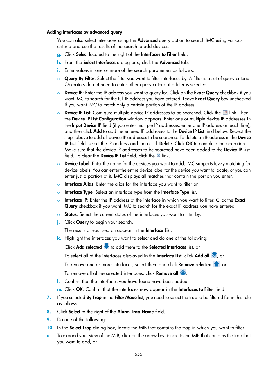 H3C Technologies H3C Intelligent Management Center User Manual | Page 669 / 1065