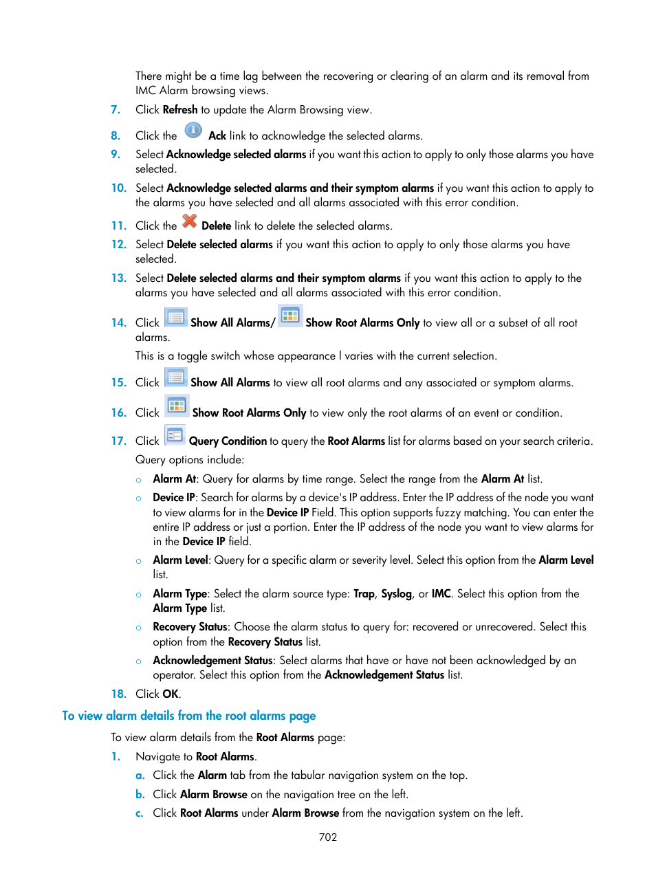 H3C Technologies H3C Intelligent Management Center User Manual | Page 716 / 1065