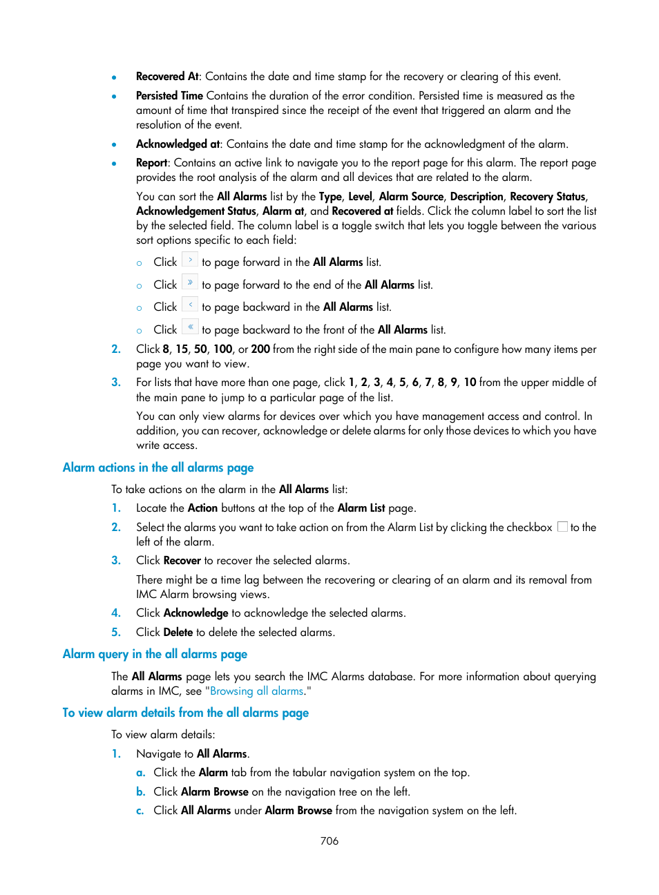 H3C Technologies H3C Intelligent Management Center User Manual | Page 720 / 1065