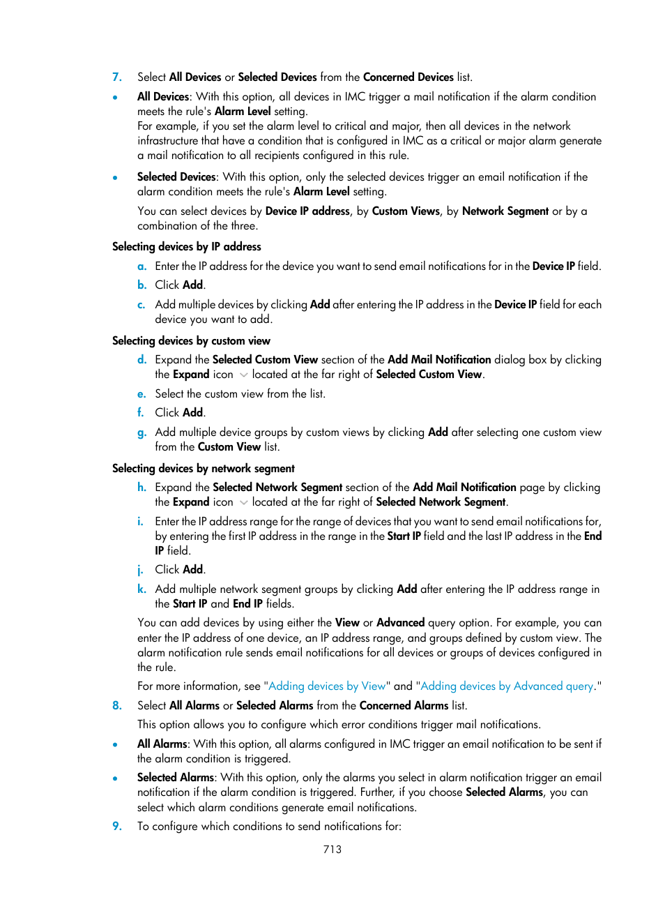 H3C Technologies H3C Intelligent Management Center User Manual | Page 727 / 1065