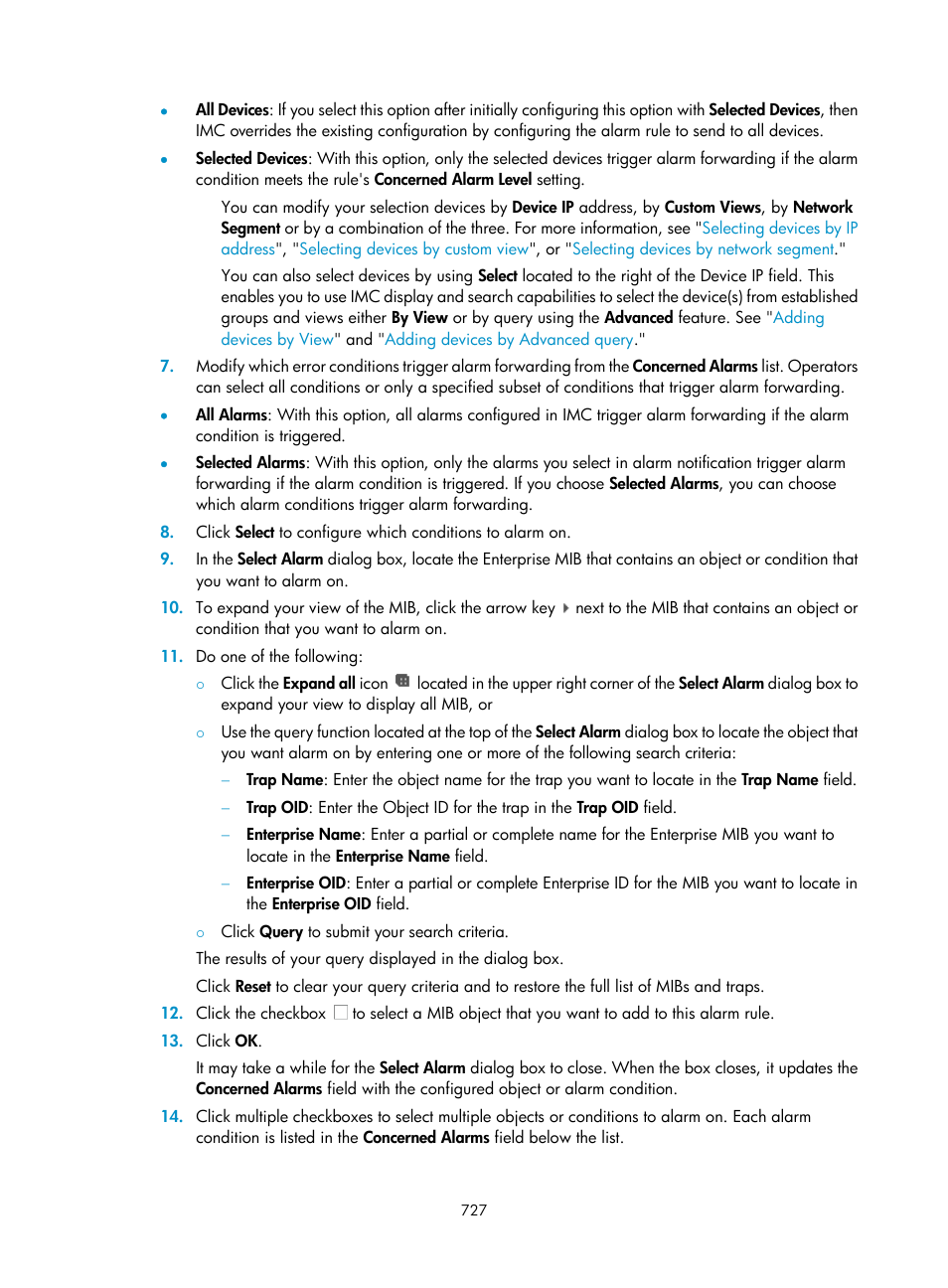 H3C Technologies H3C Intelligent Management Center User Manual | Page 741 / 1065