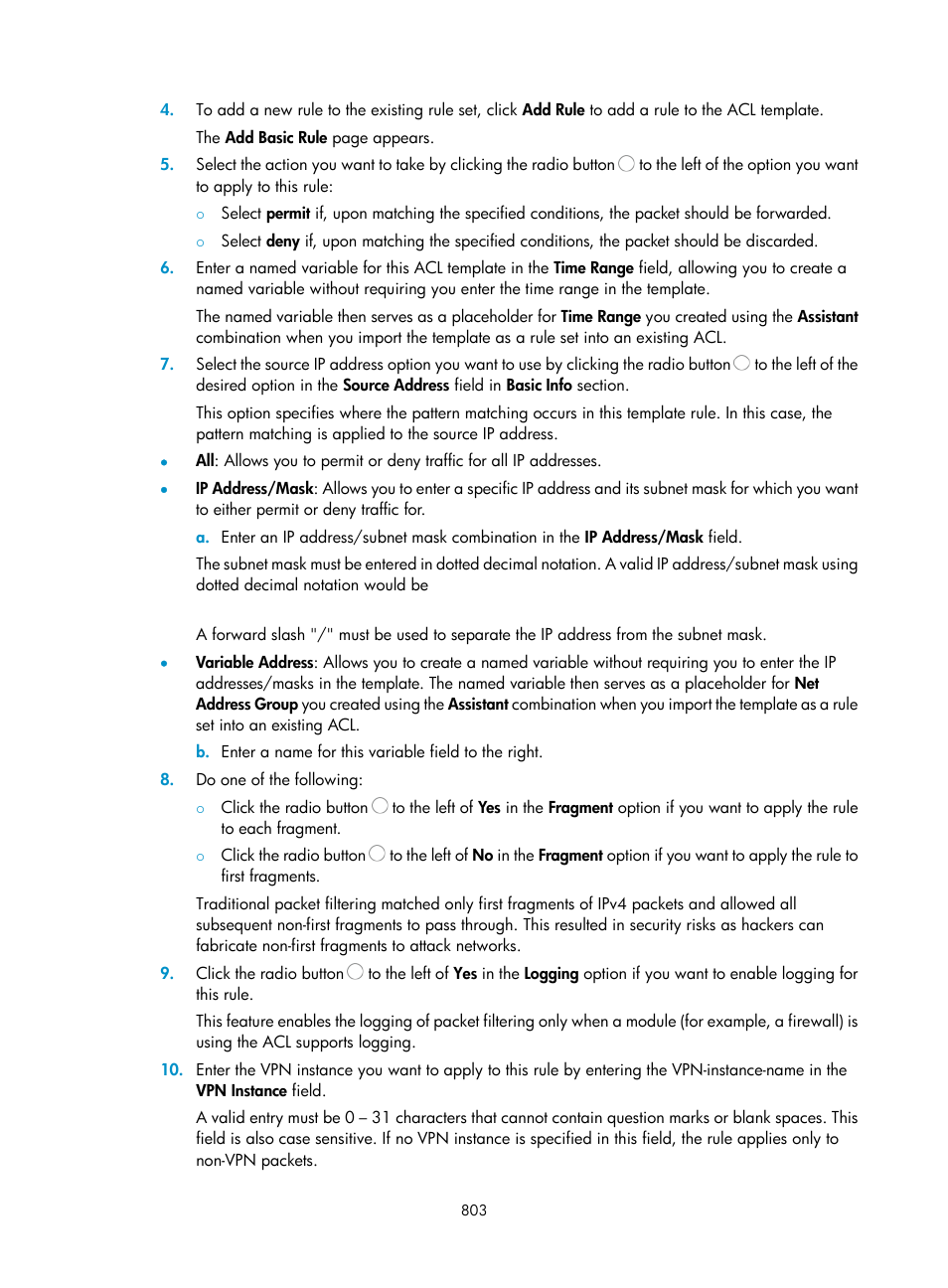 H3C Technologies H3C Intelligent Management Center User Manual | Page 817 / 1065
