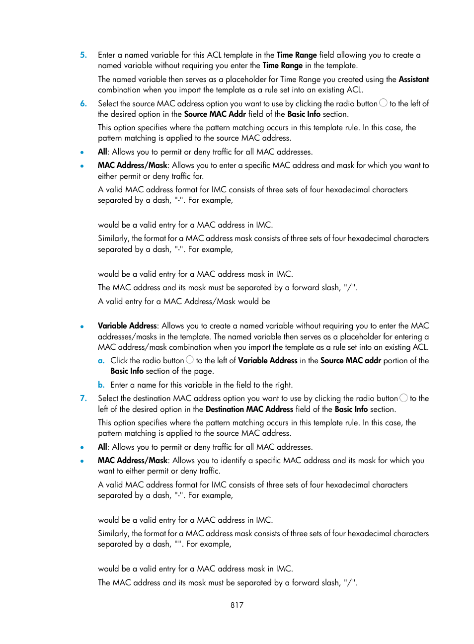 H3C Technologies H3C Intelligent Management Center User Manual | Page 831 / 1065