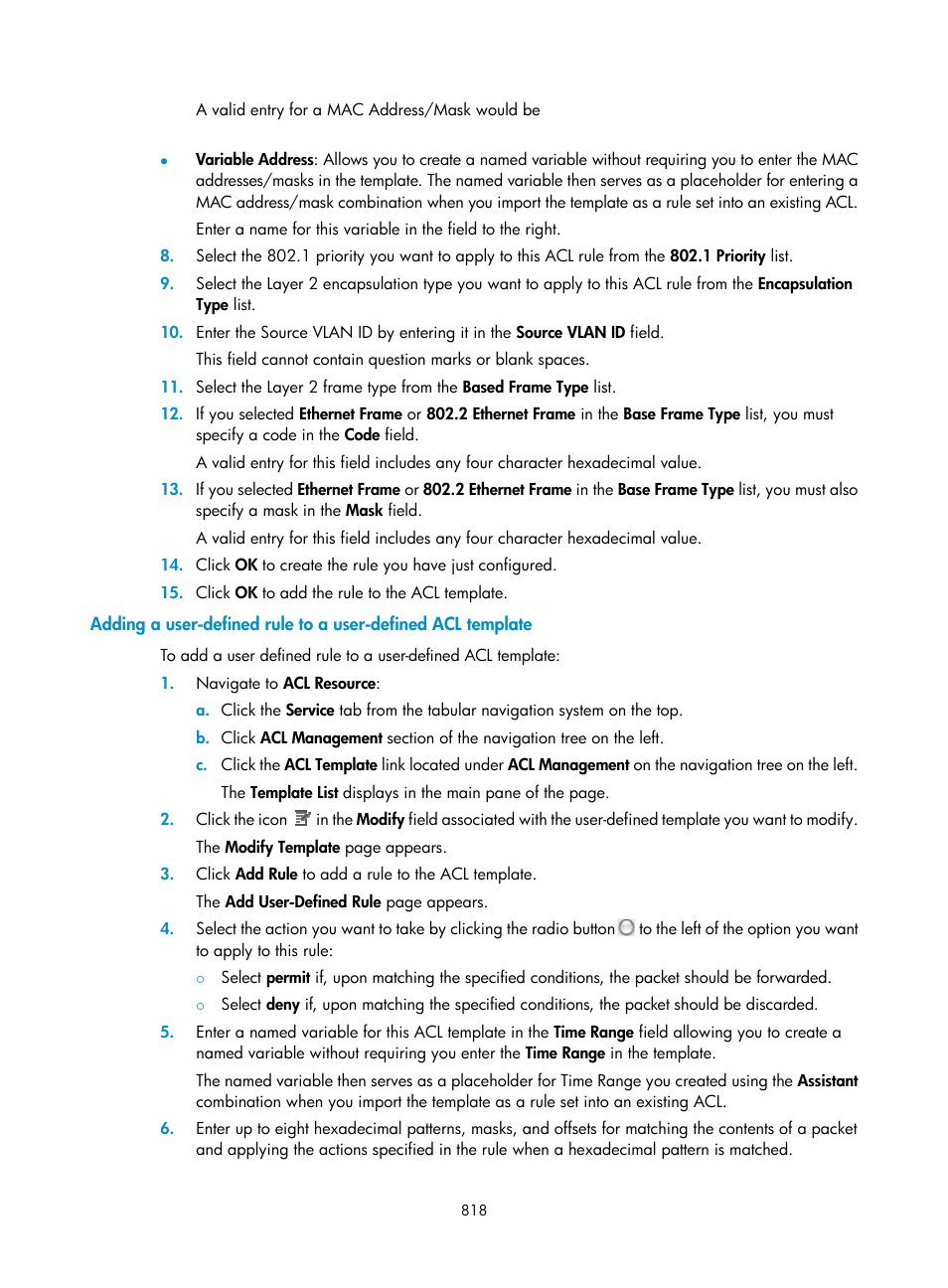 H3C Technologies H3C Intelligent Management Center User Manual | Page 832 / 1065